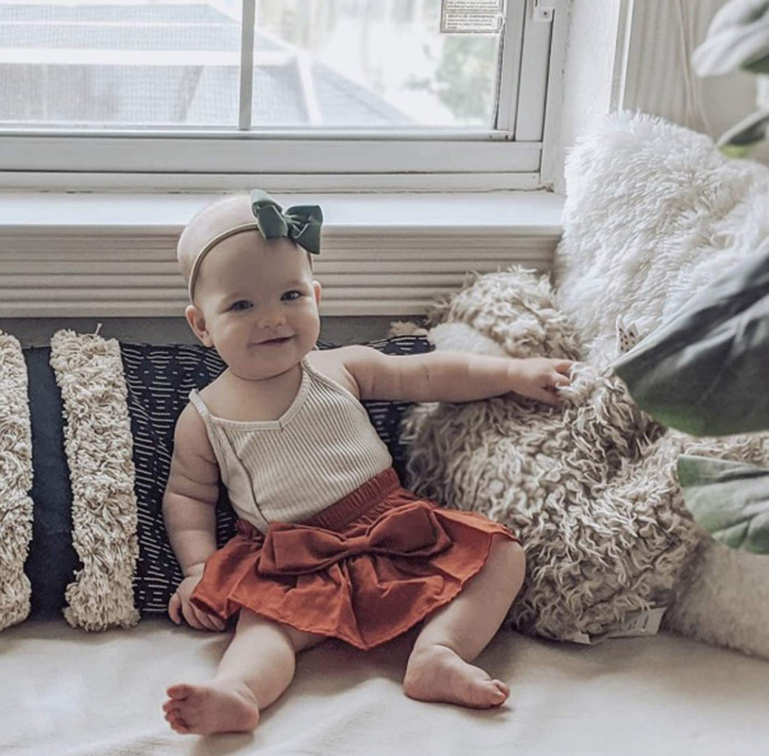 California Tot Soft & Stretchy Headbands for Baby, Toddler, Girls, Mixed Set of 4 (Ballet Princess)