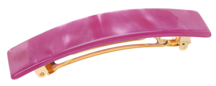 Nacro Azalea : France Luxe Classic Rectangle Barrette - Nacro Azalea