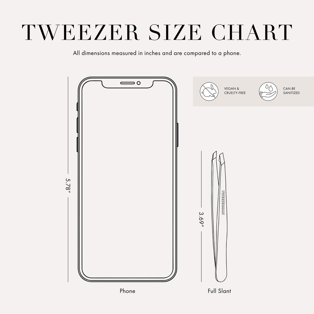 Tweezerman Point Tweezer, Midnight Sky