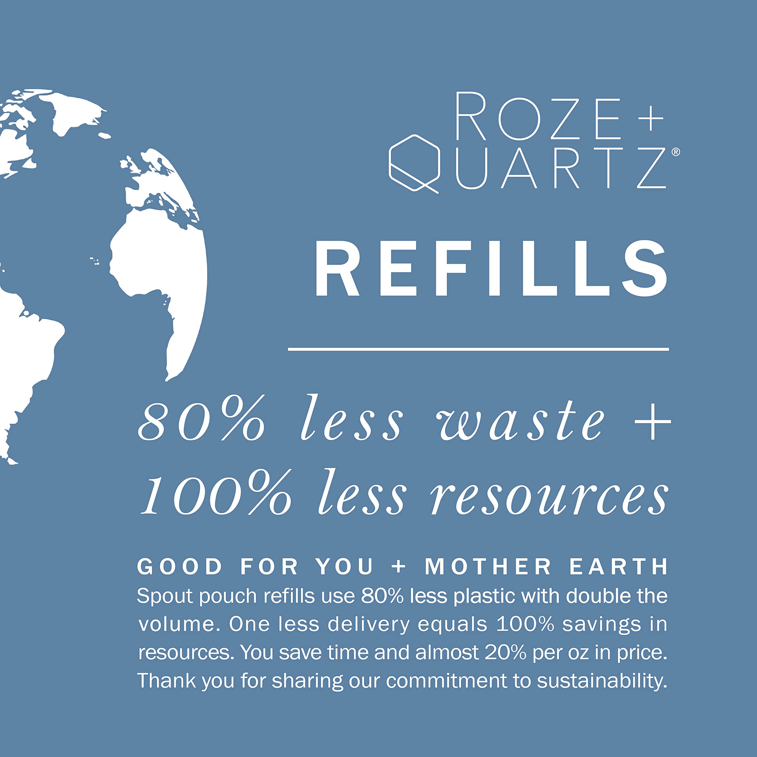 Roze + Quartz Calm Conditioner (Refill 16oz 500ml) with Facet Fix™ Bond Builder