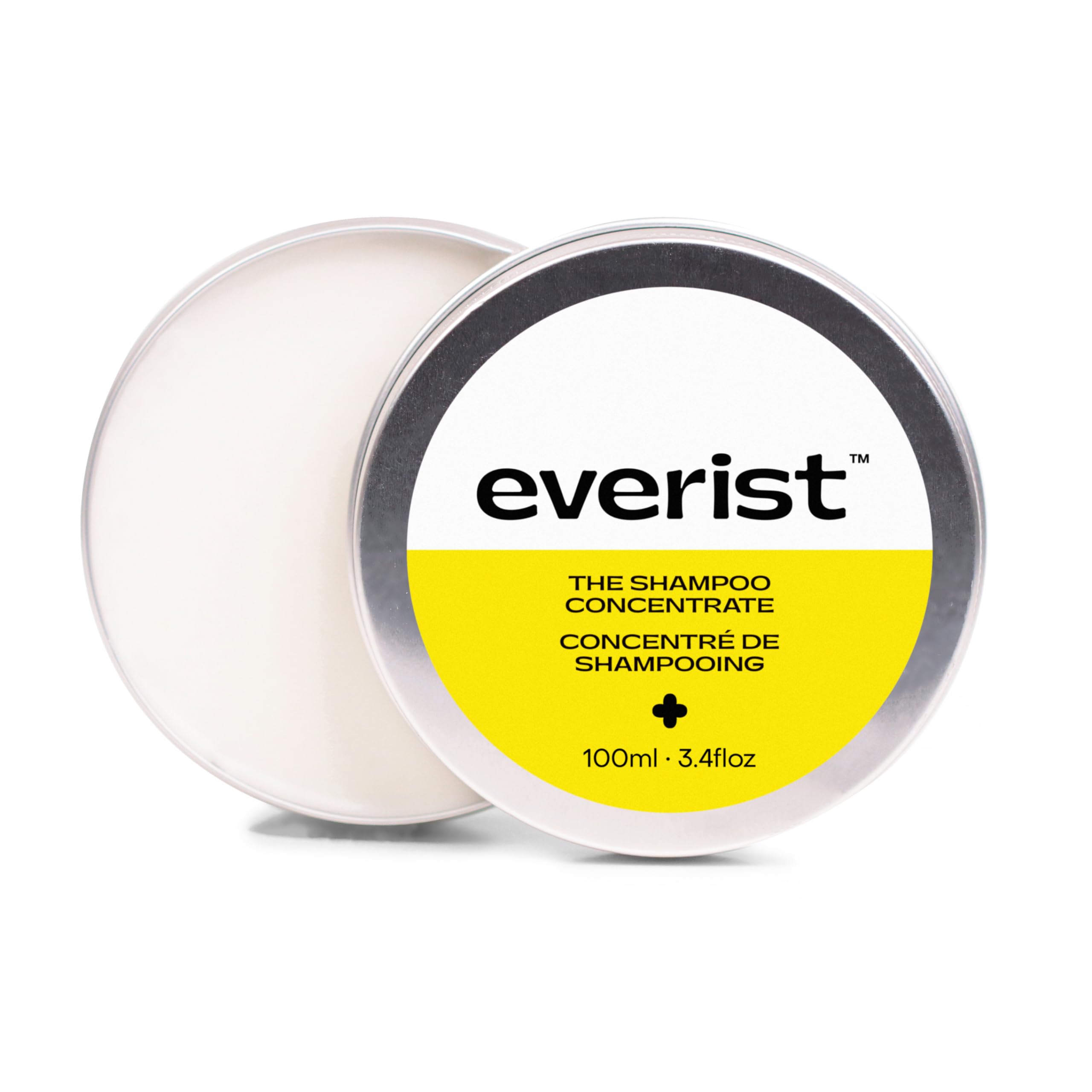 Everist The Shampoo Concentrate, All Hair Types, Plant-based, Clean Ingredients, Aloe Vera, Vegetable Glycerin, 50+ Washes, TIN,3.4 fl oz