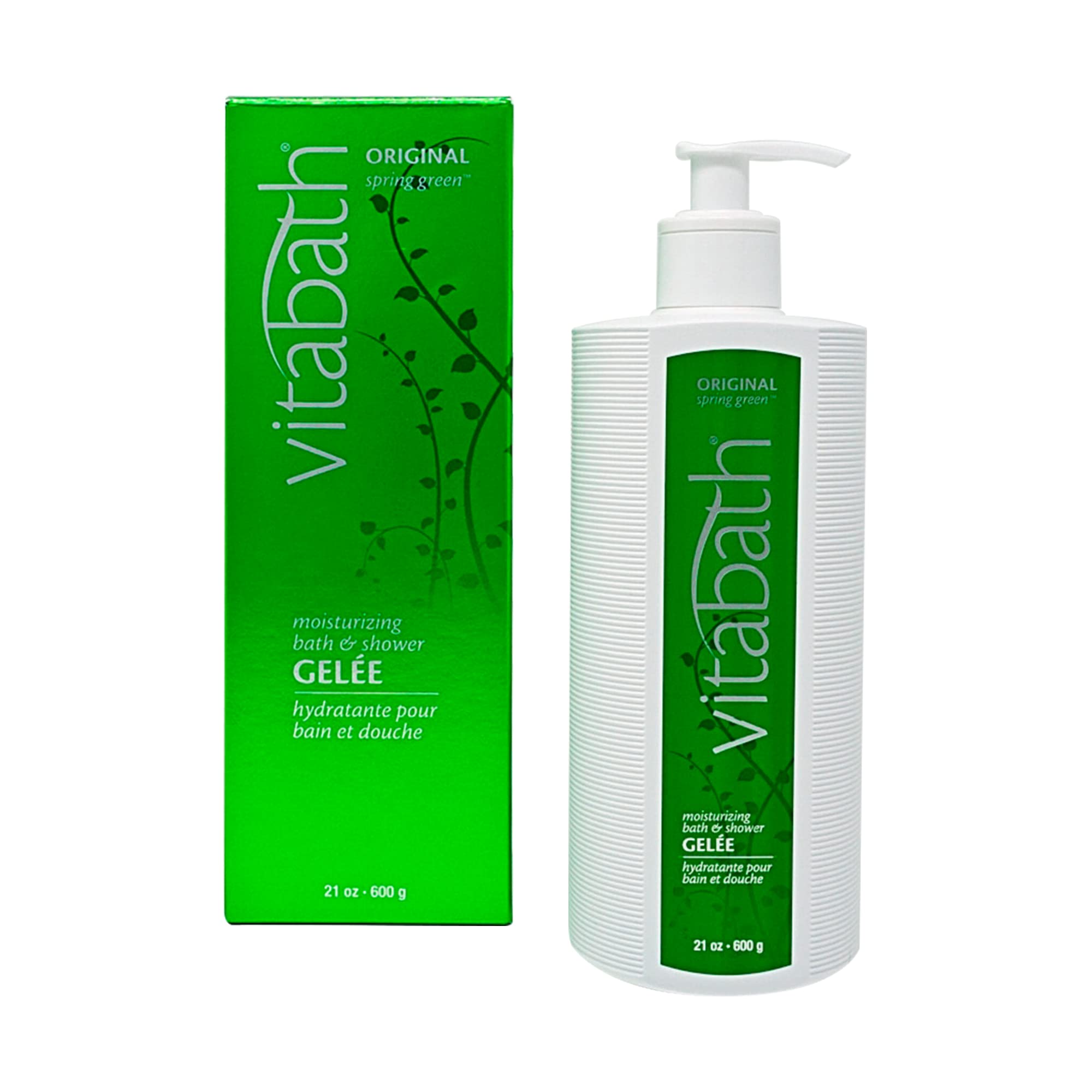 Vitabath Moisturizing Bath Gelee, Original Spring Green - 21 Oz