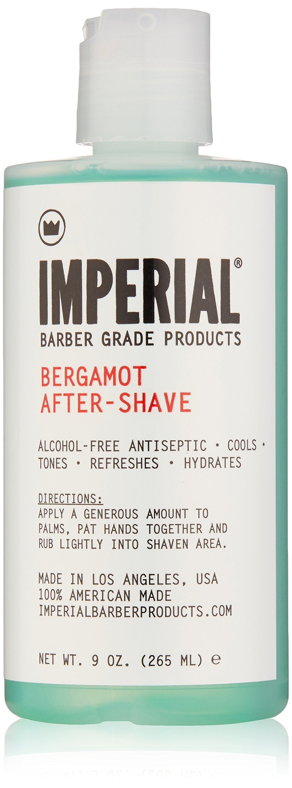 Imperial Barber Products Bergamot After-Shave Alcohol Free by Imperial Barber