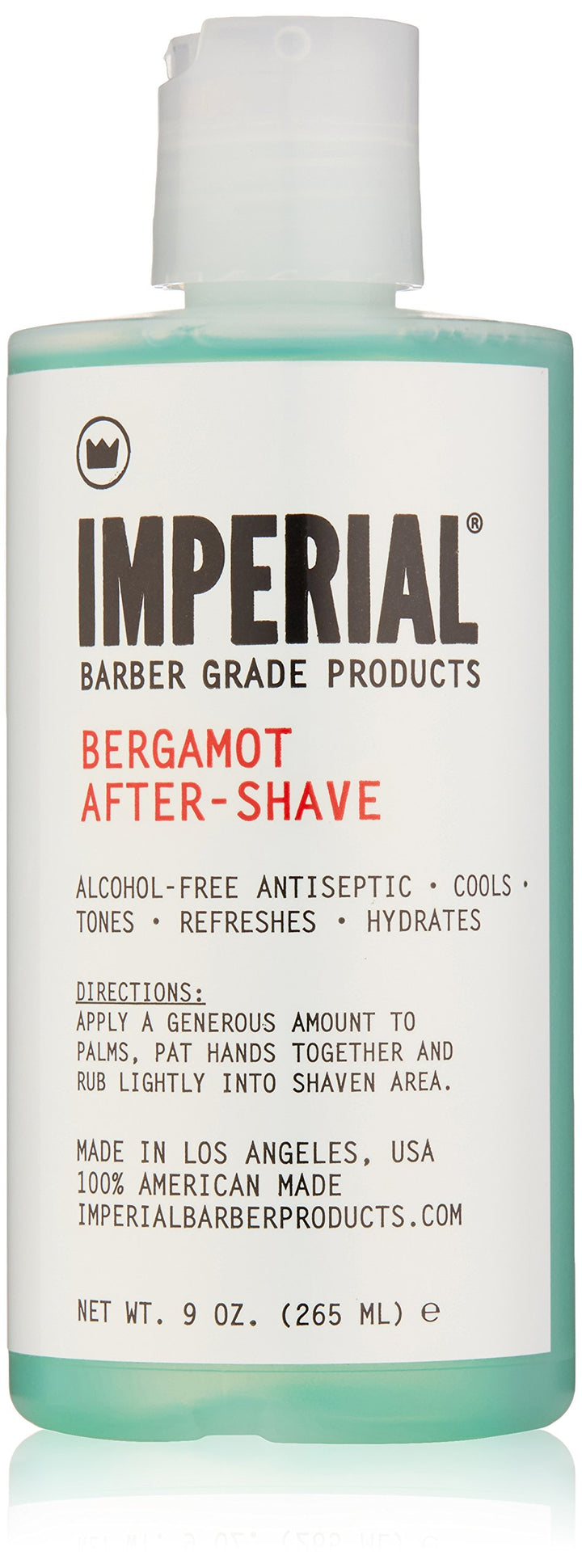 Imperial Barber Products Bergamot After-Shave Alcohol Free by Imperial Barber