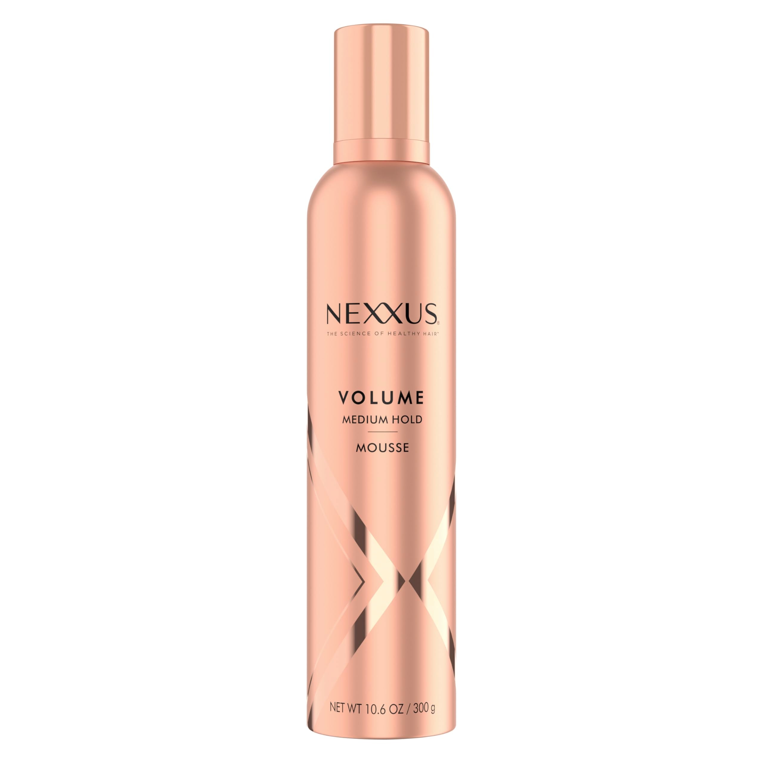 Nexxus Volumizing Foam Hair Mousse, Volume Volumizing Mousse, Hair Styling Mousse, Pink, 10.6 Ounce (Pack of 1)