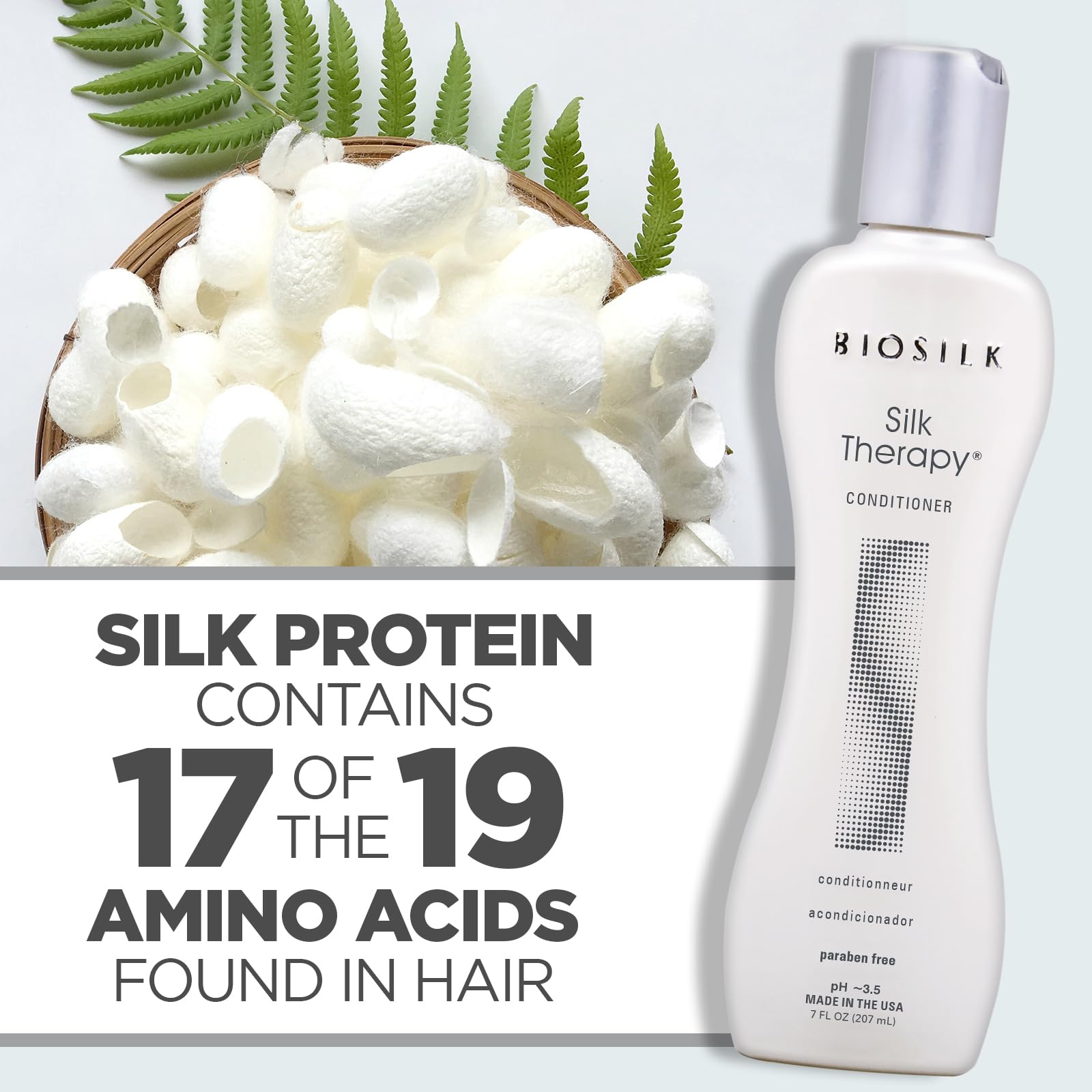 Biosilk Silk Therapy Conditioner, 7 Ounce
