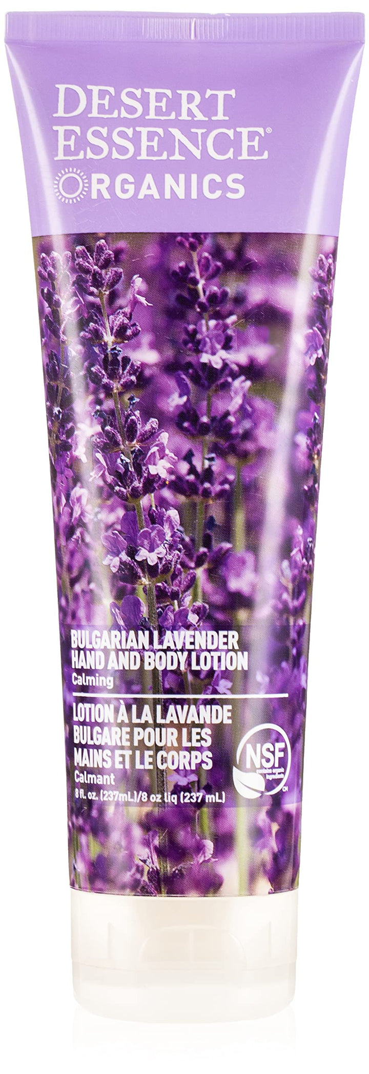 Desert Essence Organics Hand Body Lotion, Bulgarian Lavender, 8 Ounce
