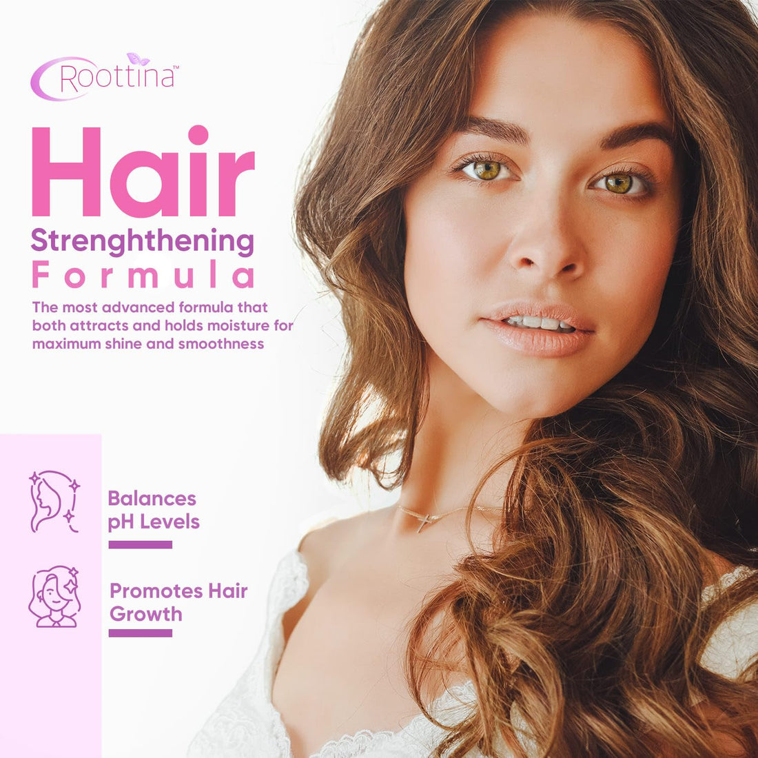 Thickening Roottina Daily Routine Shampoo and Conditioner for Women Hair Loss with DHT Blocker, Formulated for Thinning Hair & Hair Growth Support, Made in USA, Infused with natural Oils (16 oz x 2)