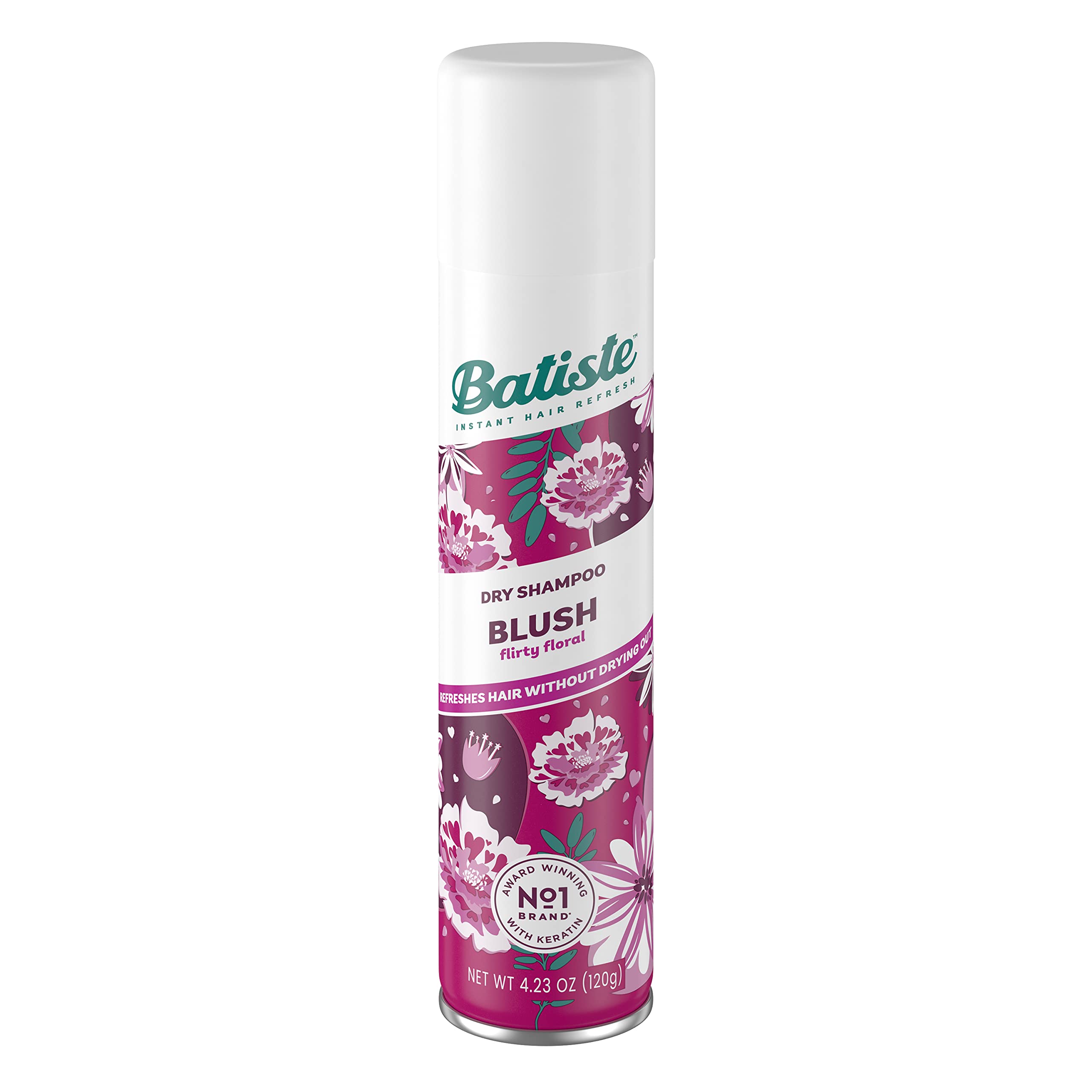 Batiste Dry Shampoo - Floral & Flirty Blush, 6.73 Oz, Lot of 6