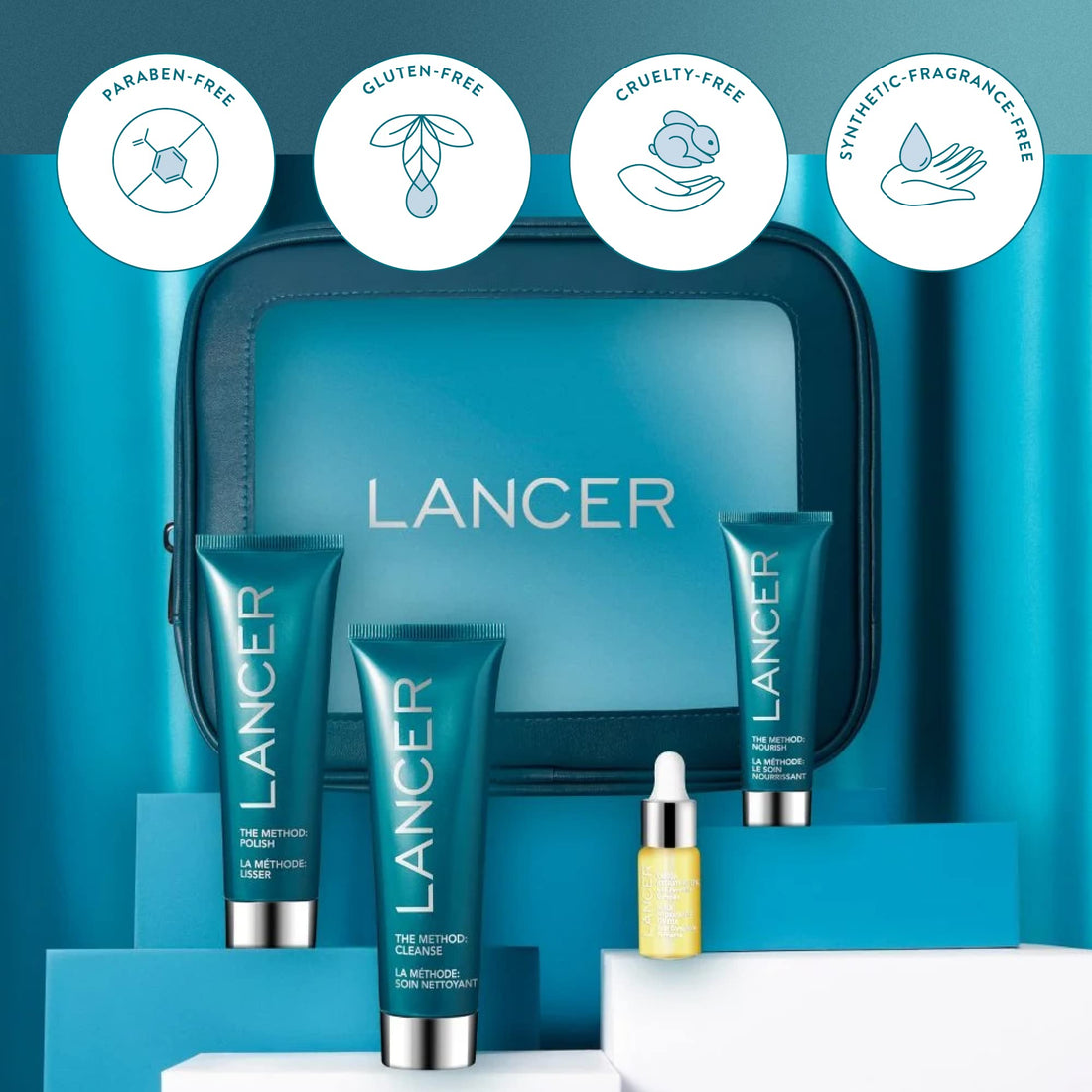 Lancer Skincare Lancer The Method Intro Kit for Sensitive Dehydrated Skin