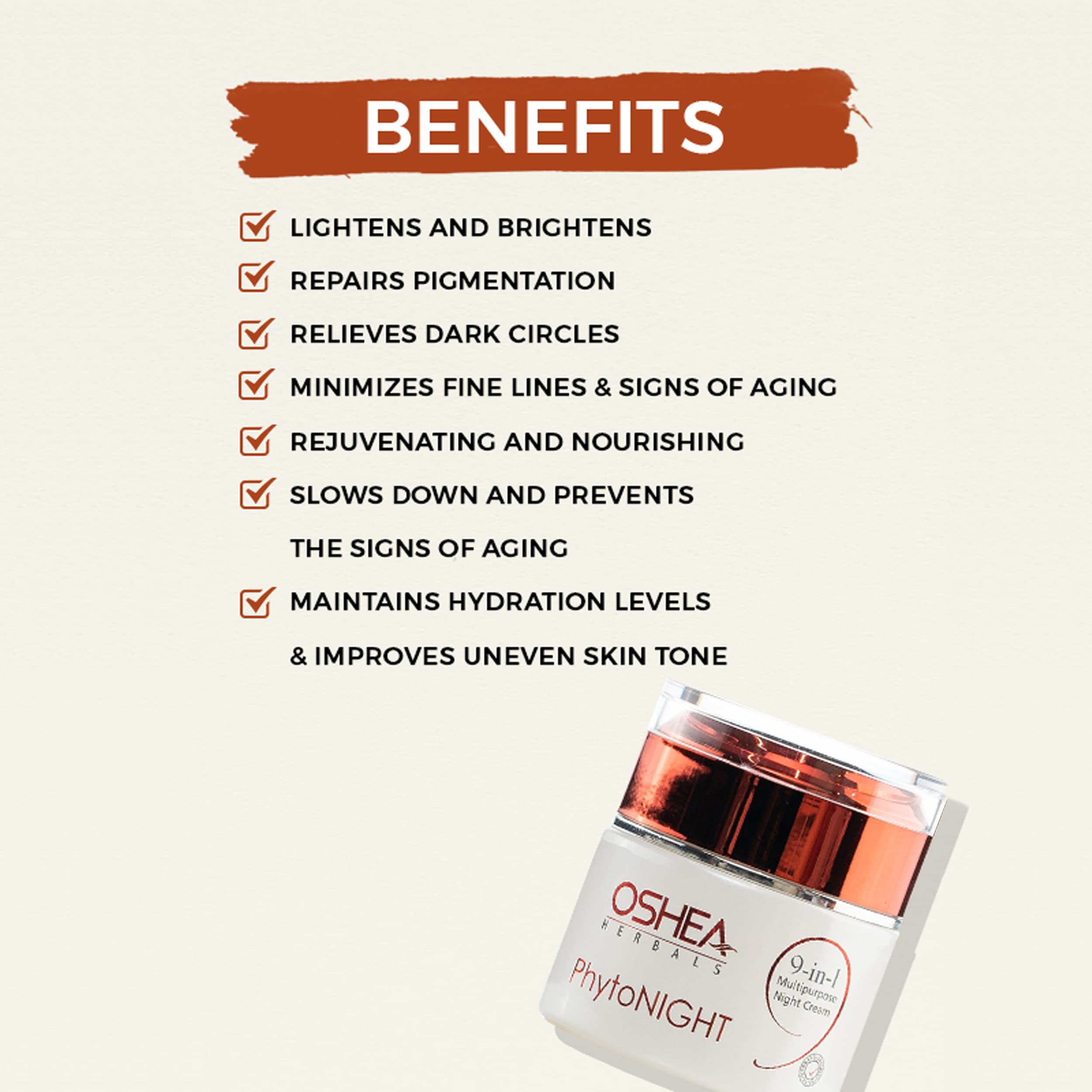 Oshea Herbals Phytonight Night Cream