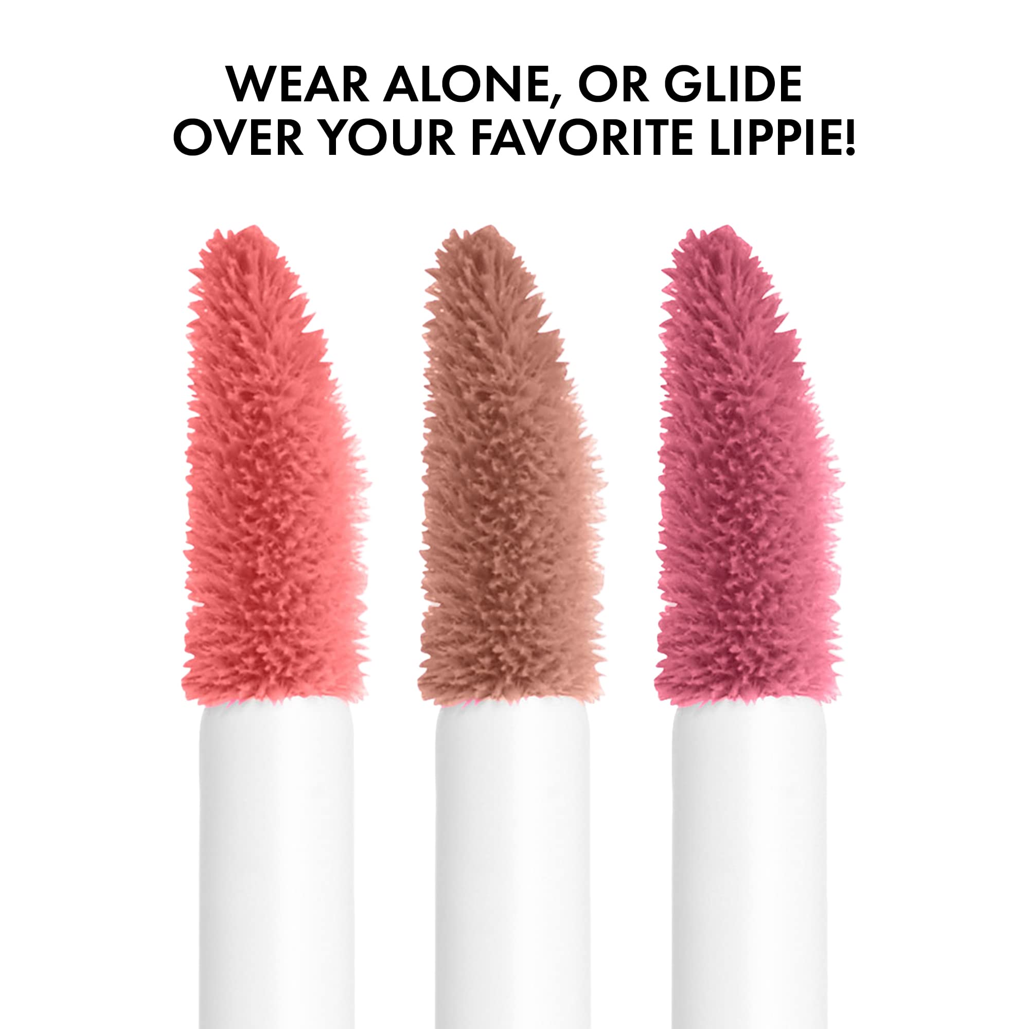 NYX PROFESSIONAL MAKEUP Butter Gloss - Pack Of 3 Lip Gloss (Angel Food Cake, Creme Brulee, Madeleine)