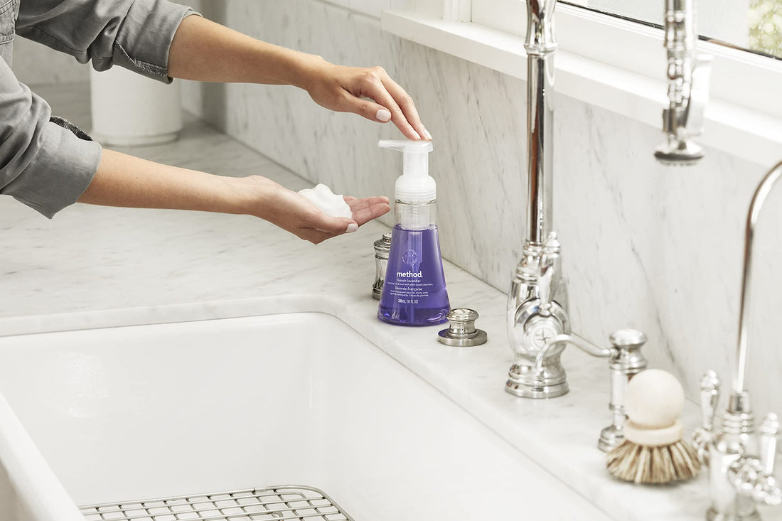 Method Foaming Hand Wash 10Oz, Sea Minerals (Pack Of 6)