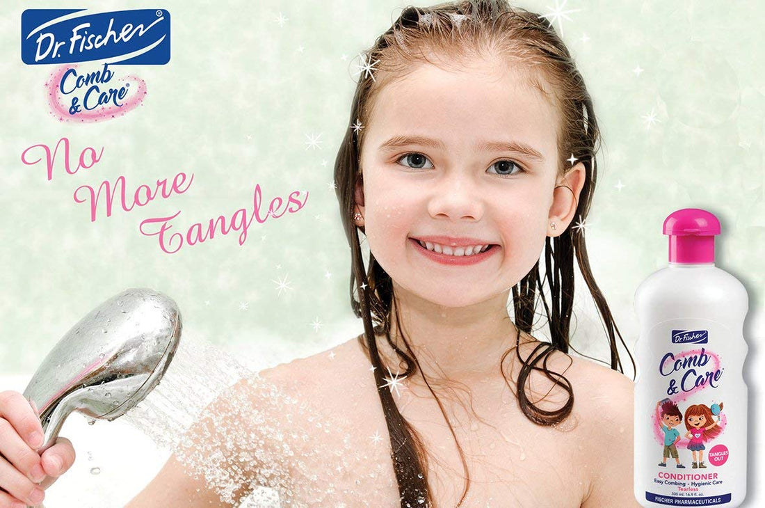 Dr. Fischer Tear Free Conditioner for Kids and Babies. Tangle-free Formula.
