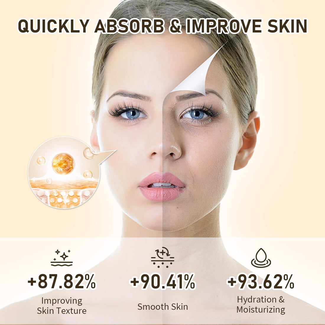 Alpha Arbutin 2% + Hyaluronic Acid Serum for Face, Alpha Arbutin for Acne, Fine Lines and Wrinkle, Moisturizing Hyaluronic Acid Serum for Women for All Skins, 30 ml
