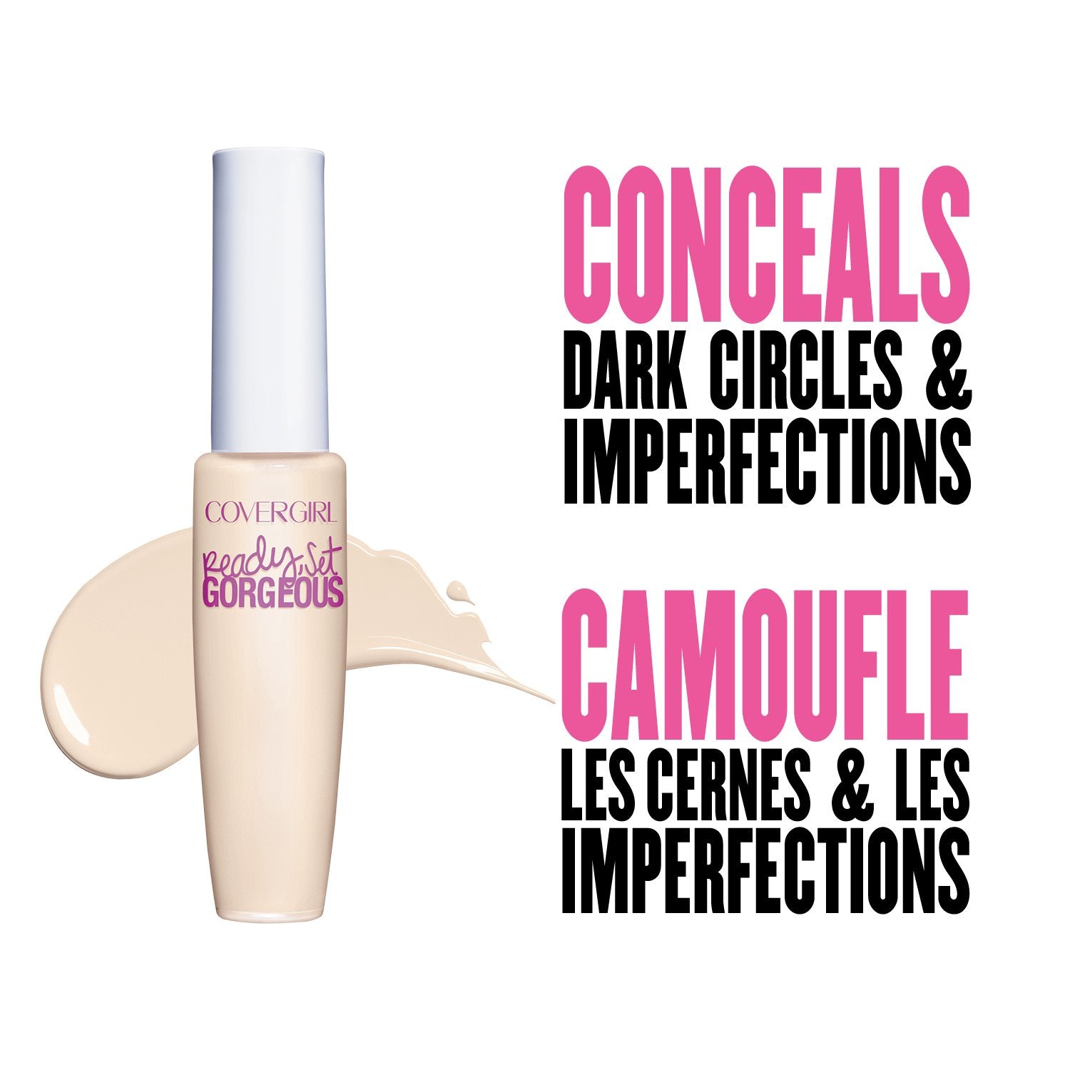 COVERGIRL Ready Set Gorgeous Fresh Complexion Concealer Fair 105/110.37 oz