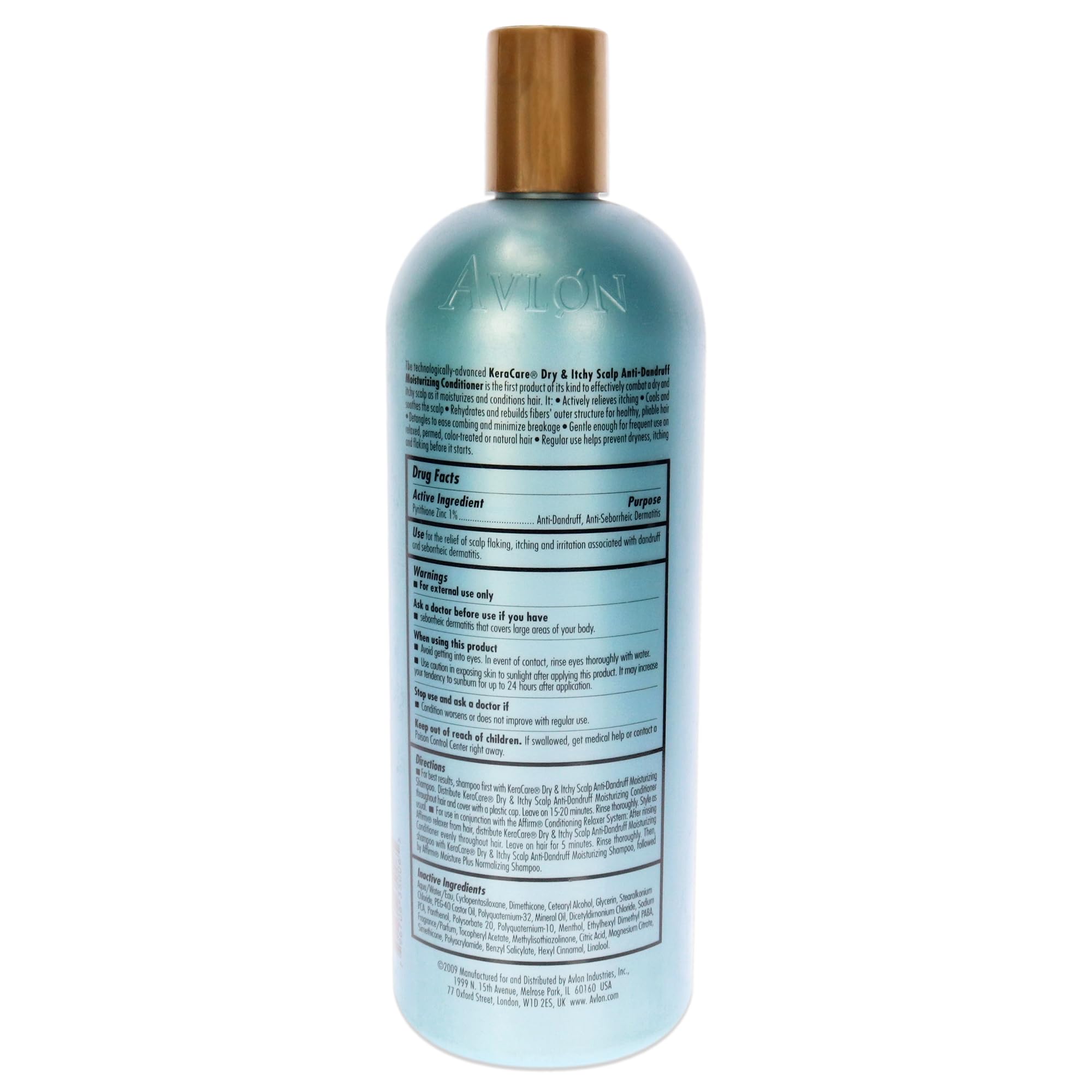 Keracare Dry & Itchy Scalp Anti-Dandruff Moisturizing Conditioner 32 oz