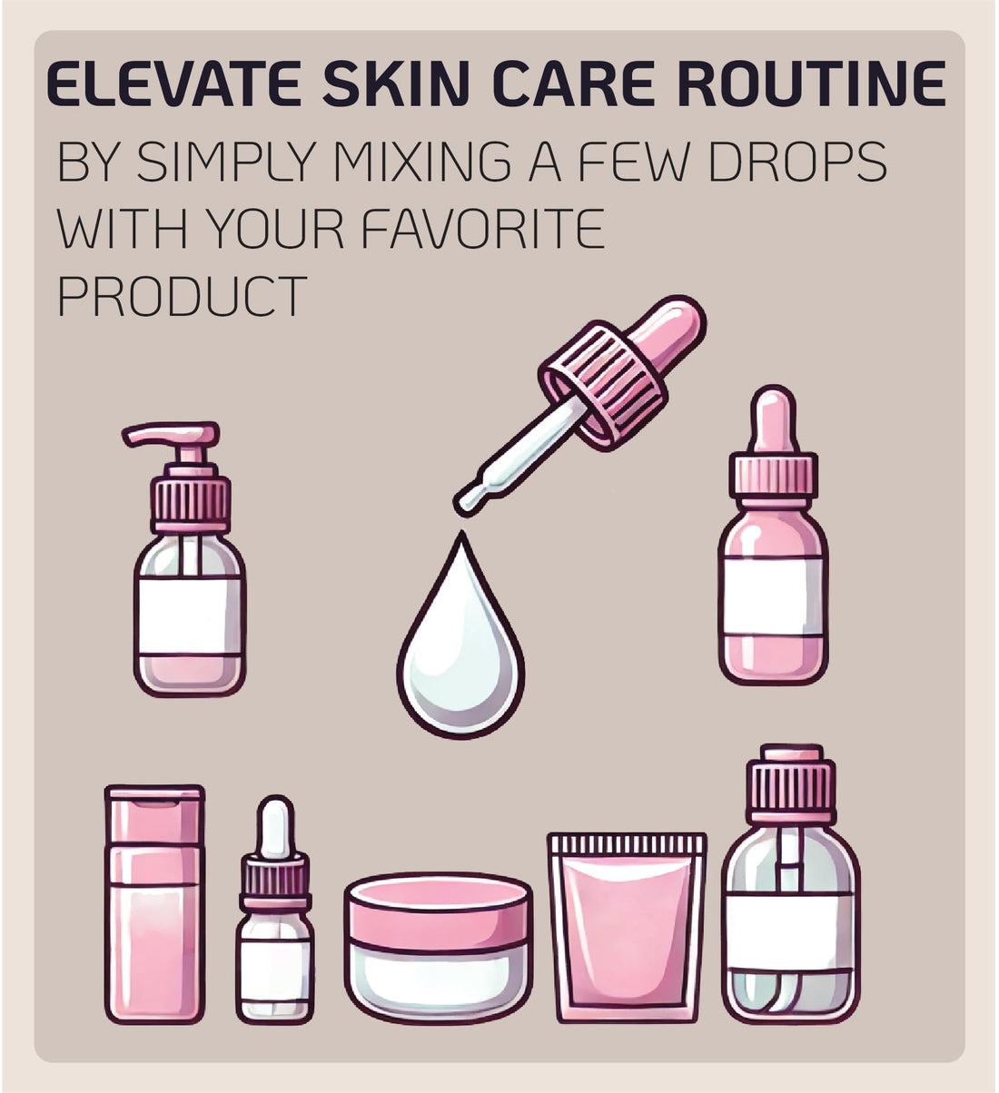 10% Tranexamic Acid Concentrate Mix 1-2 Drops in Any Step of Your Skin Care Routine Reduces Appearance of Dark Spots, Skin Discoloration, and Uneven Tone 30ml