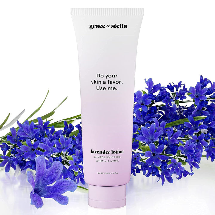 Lavender Hand & Body Lotion Moisturizing Cream (Large 300ml/10.14 fl.oz.) w/Pump for Easy Application - For Men & Women with Dry Skin, Sensitive Skin, Eczema - Cruelty and Paraben Free