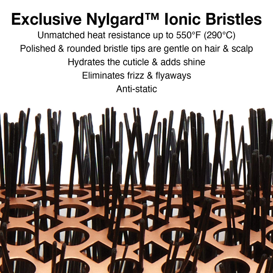 62 mm : Olivia Garden Heat Pro Ceramic + Ion Round Thermal Brush, 62 mm