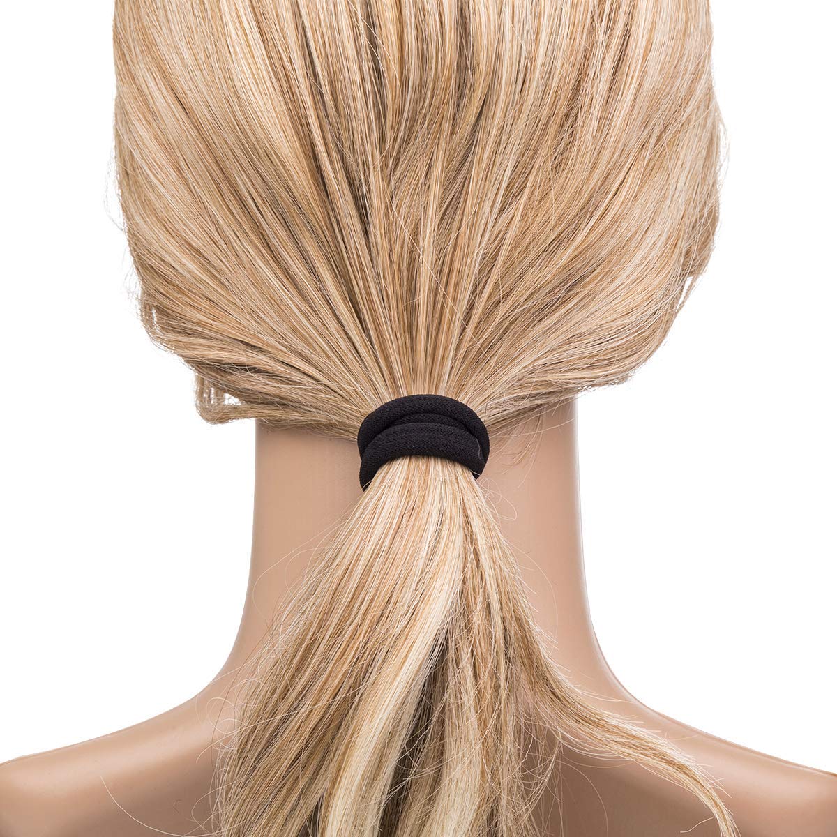 Munax Munax Baby Kids girls Small Size Hair ties No damage ouchless hair elastics No Crease Ponytail holders Tiny Soft elastic rubber bands,Black 120 PCS