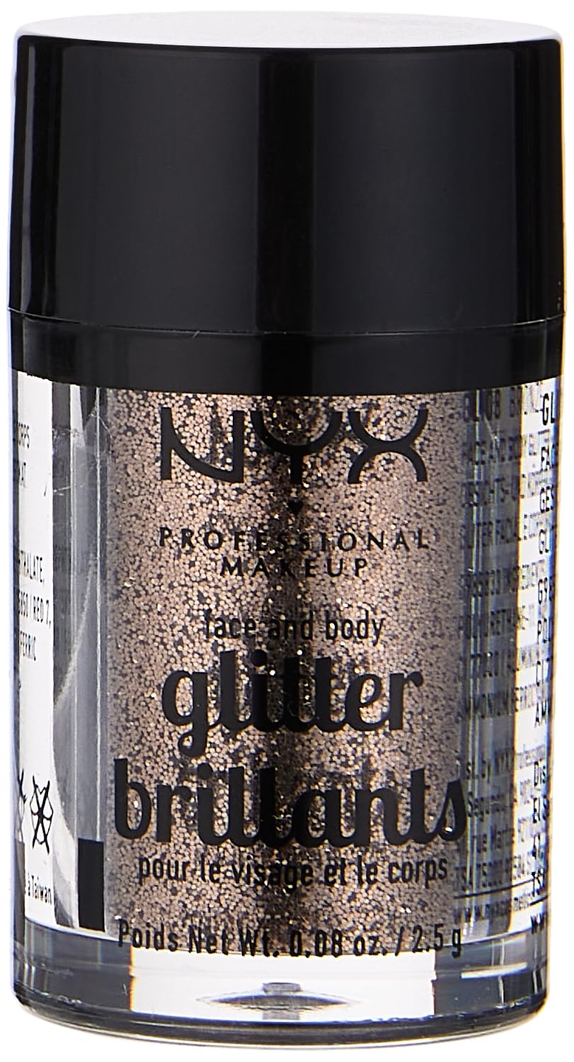 NYX Face & Body Glitter - Bronze
