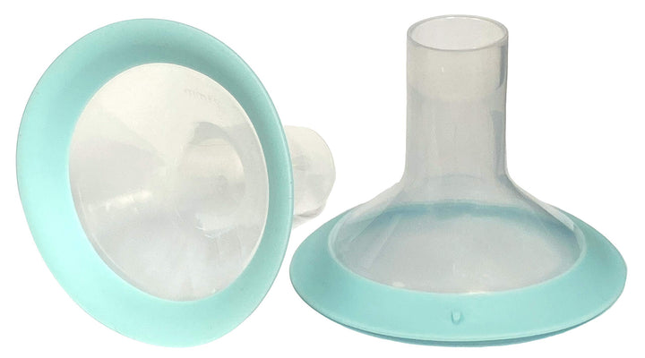 Zomee Flex Breast Nipple Shield Latch Assistance Inverted or Flat- Comfortable & Soft for Easy Pumping Use for Z1 Z2 Breast Pump (28 mm) 2 Pack