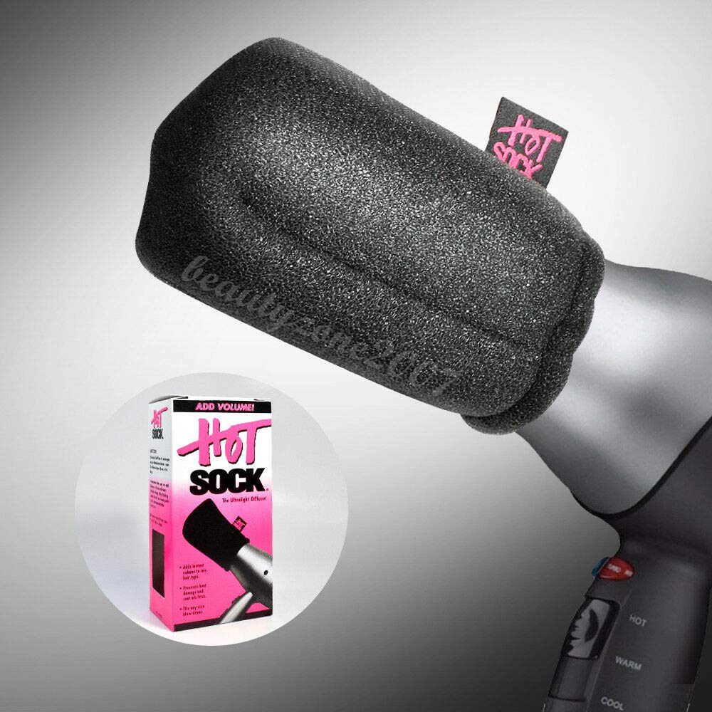 Hot Sock Ultralight Hair Blow Dryer Heat Diffuser (2-Pack)