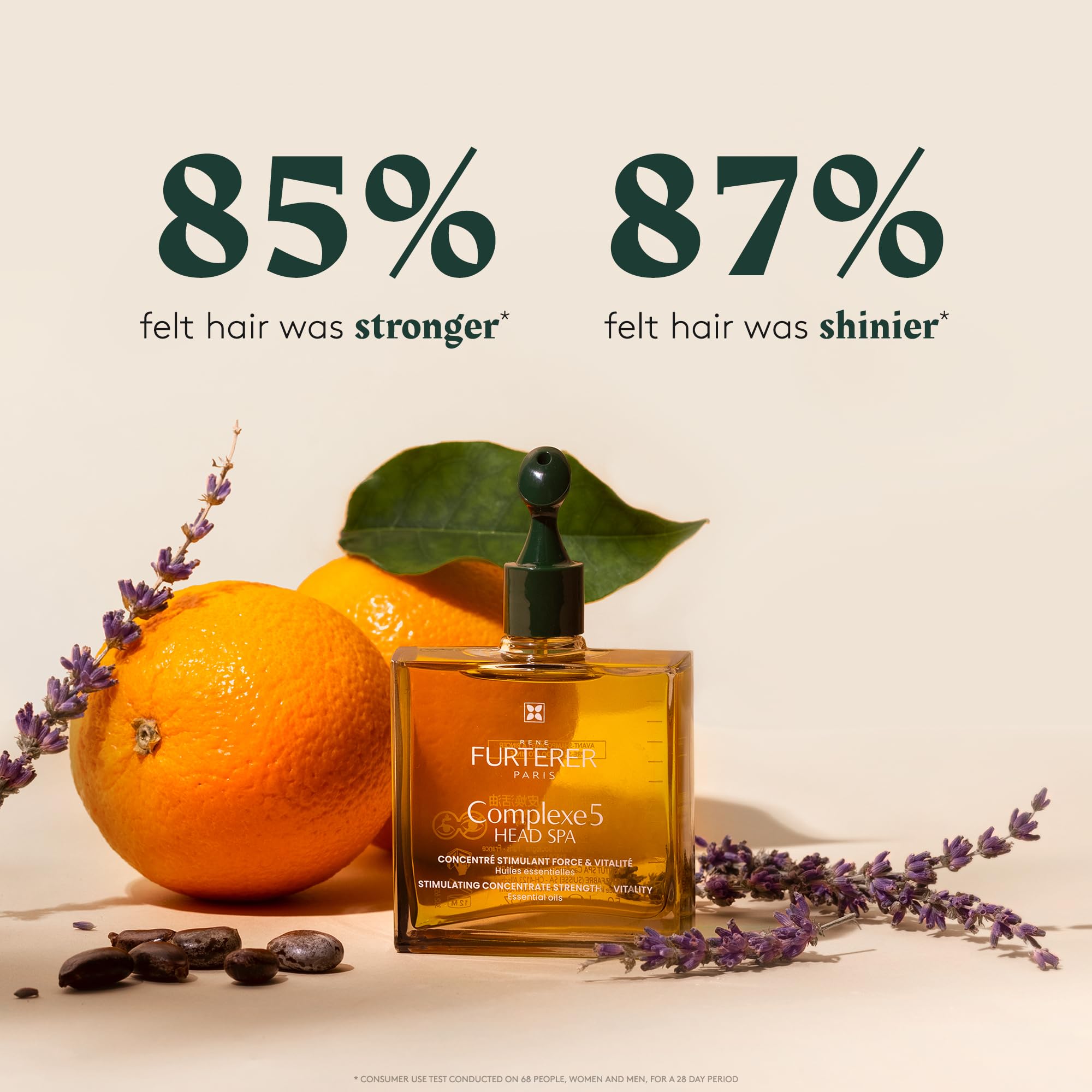 Rene Furterer Head Spa COMPLEXE 5 Stimulating Plant Concentrate, Pre-Shampoo Purifying Scalp Treatment, 1.6 oz