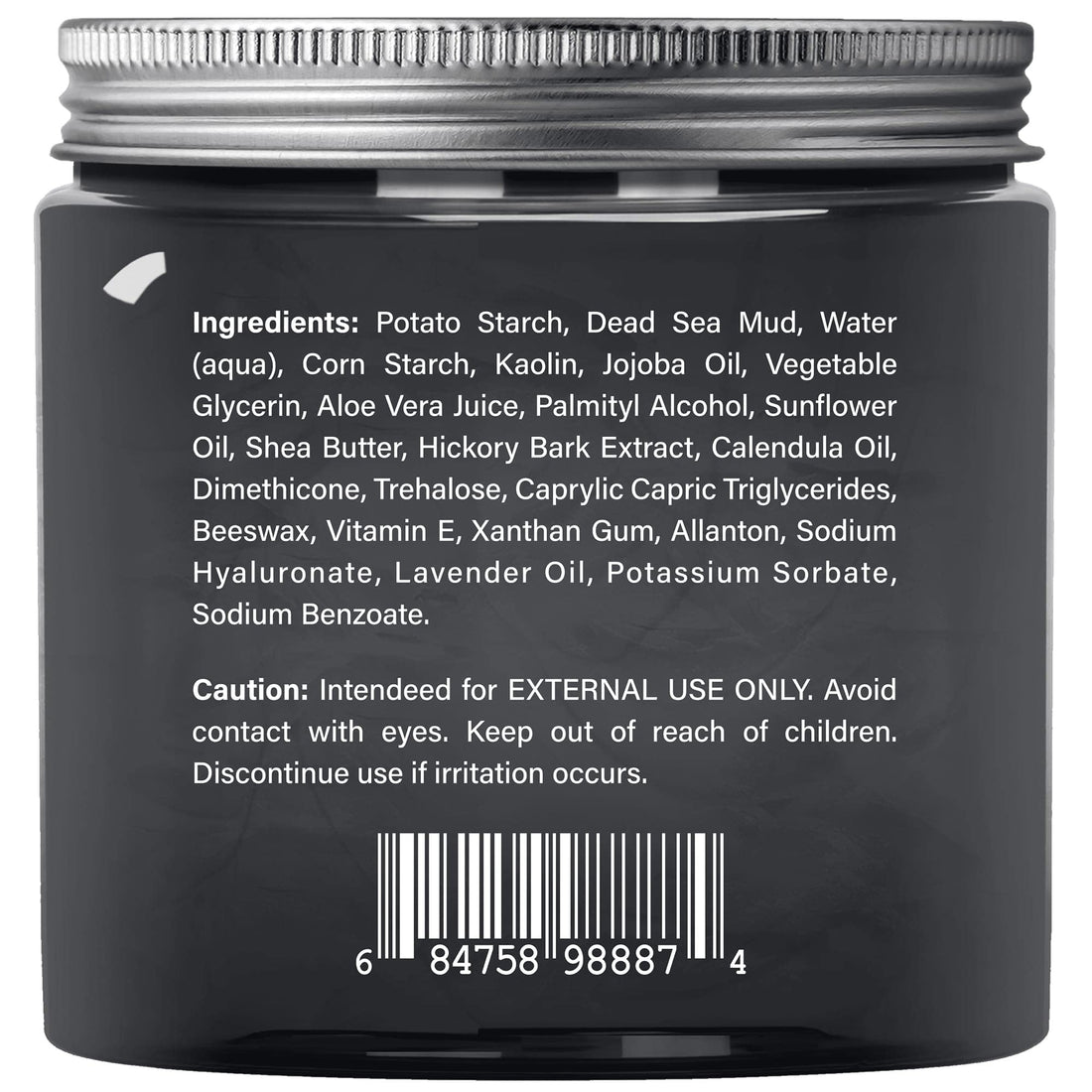 Majestic Pure Dead Sea Mud Mask - Natural Face and Skin Care - Helps Reducing Pores and Appearances of Acne and Blackheads - Soothing, and Nourishing - 8.8 oz