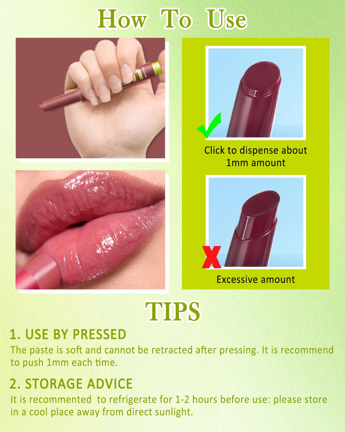 Tinted Lip Balm Set-3Color Glow Reviver Fat Lip Oil Slick Click,Pink Brown Shimmer Lipstick Lip Stain,Lightweaight Lip Gloss,Longlasting Hydrating Lipgloss,Women's Day Makeup Gift for Women Girl