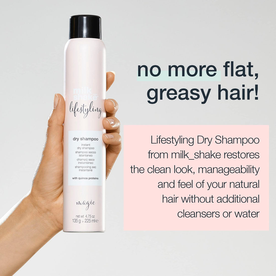 milk_shake® Lifestyling Dry Shampoo Magic Scent 225ml