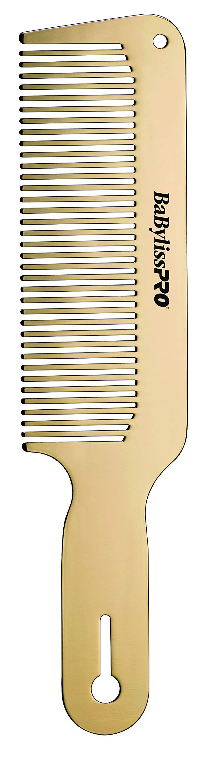 BaBylissPRO Barberology GoldFX metal comb 2 pack, 1 ct.