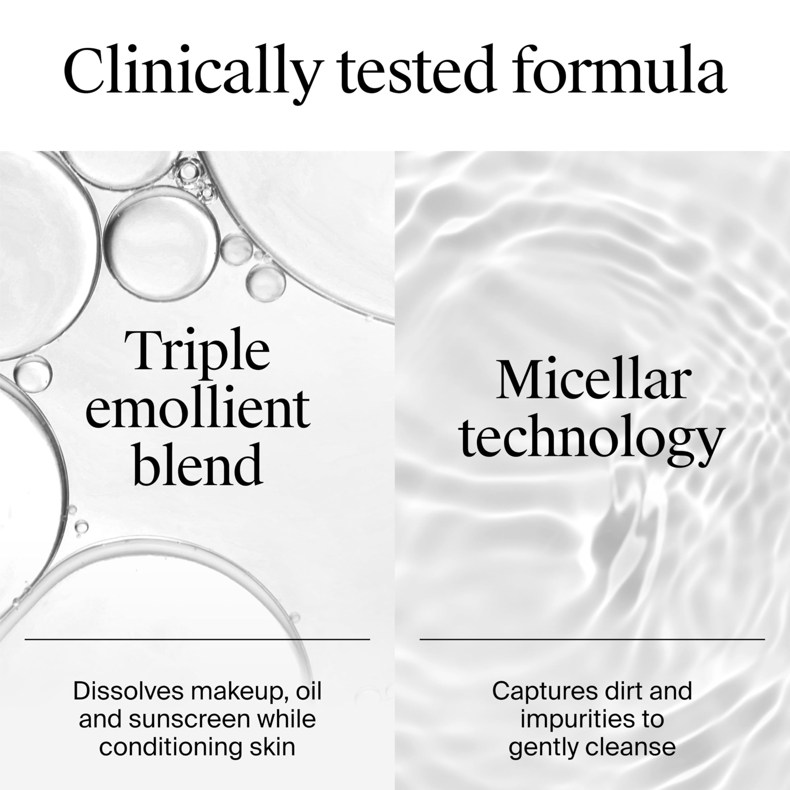 Neutrogena Gentle Facial Cleansing Wipes, Ultra-Soft Micellar Cleansing Wipes for Effortless Cleansing Made Gentle, Fragrance Free Face Wipes for Sensitive Skin, Hypoallergenic, 25 ct