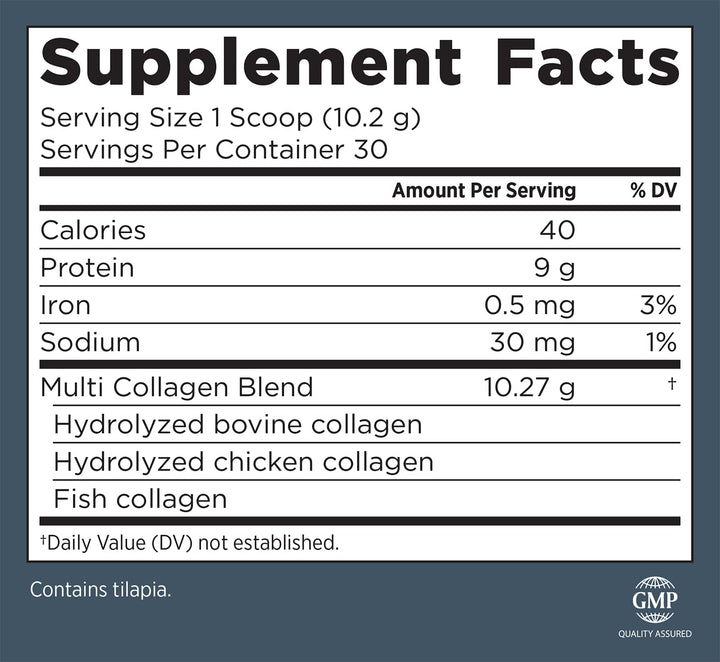 Primal Health Hydrolyzed Collagen Peptides - Multi Collagen Blend - Promotes Healthy Hair, Nails, Skin, & Joints - Non-GMO & Keto Friendly - Unflavored Protein Powder - 30 Servings