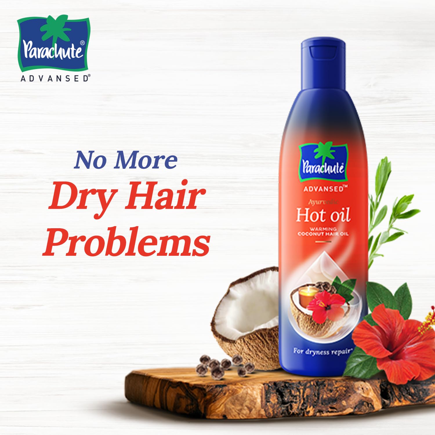Parachute Advansed Ayurvedic Hot Oil, 300 ml