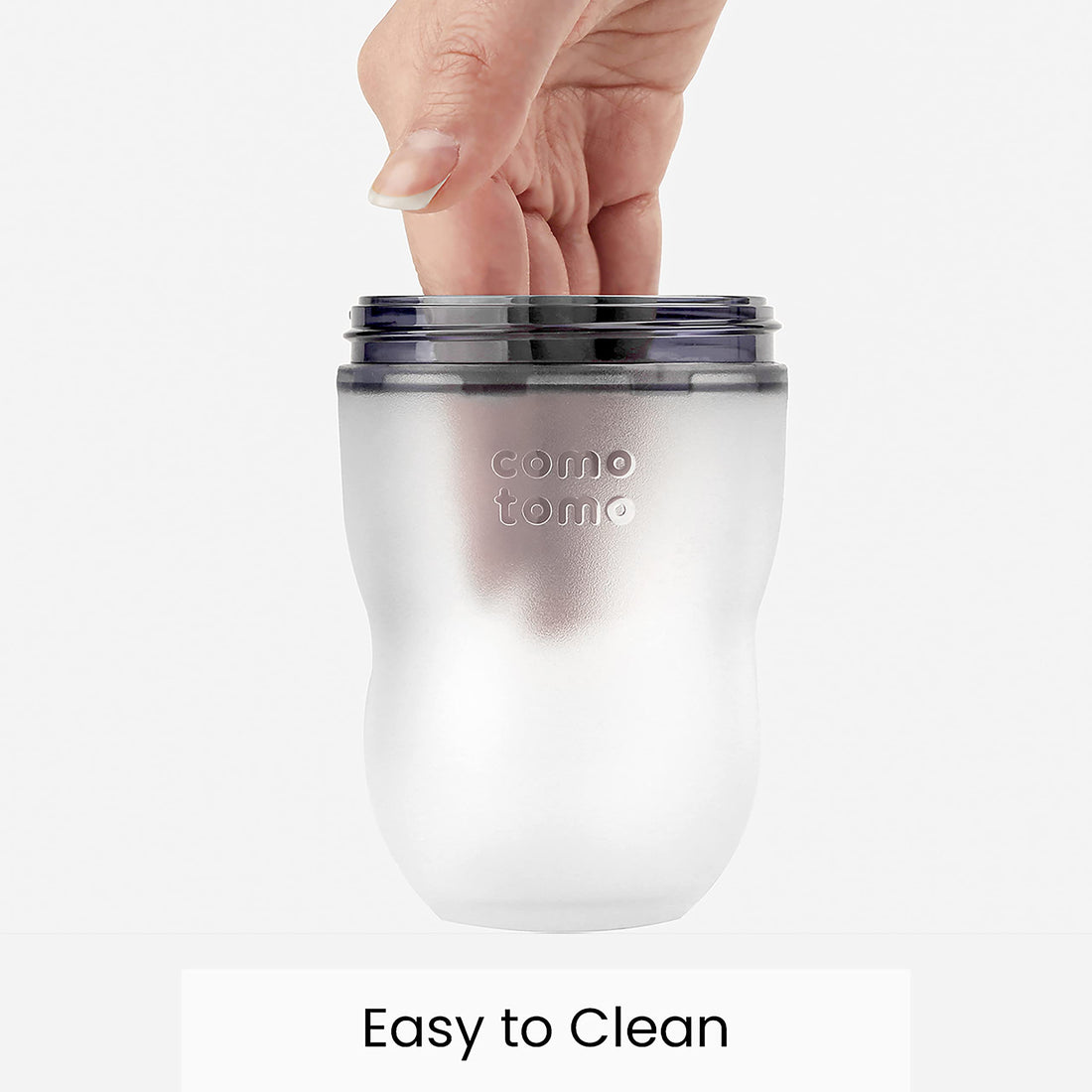 Comotomo Baby Bottle Double Pack, Pink, 8oz