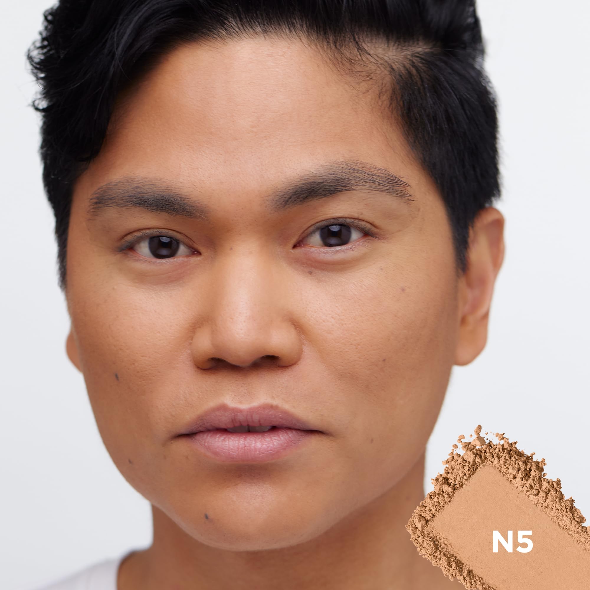 L'Oreal Paris True Match Super-Blendable Oil Free Powder Foundation, N5 Medium, 0.33 oz, Packaging May Vary