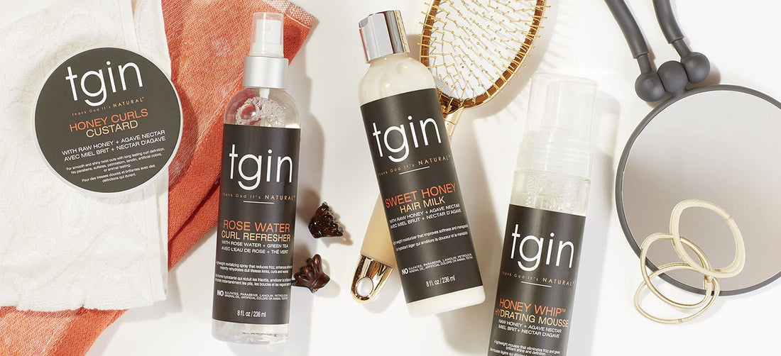 tgin Sweet Honey Hair Milk And Moisturizer For Natural Hair - Dry Hair - Curly Hair - Damaged Hair - 8 Oz