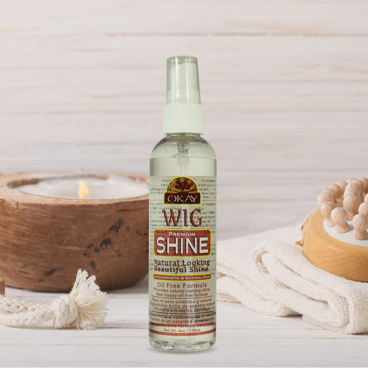 Okay Oil Free Formula Wig Shine, 4 Ounce