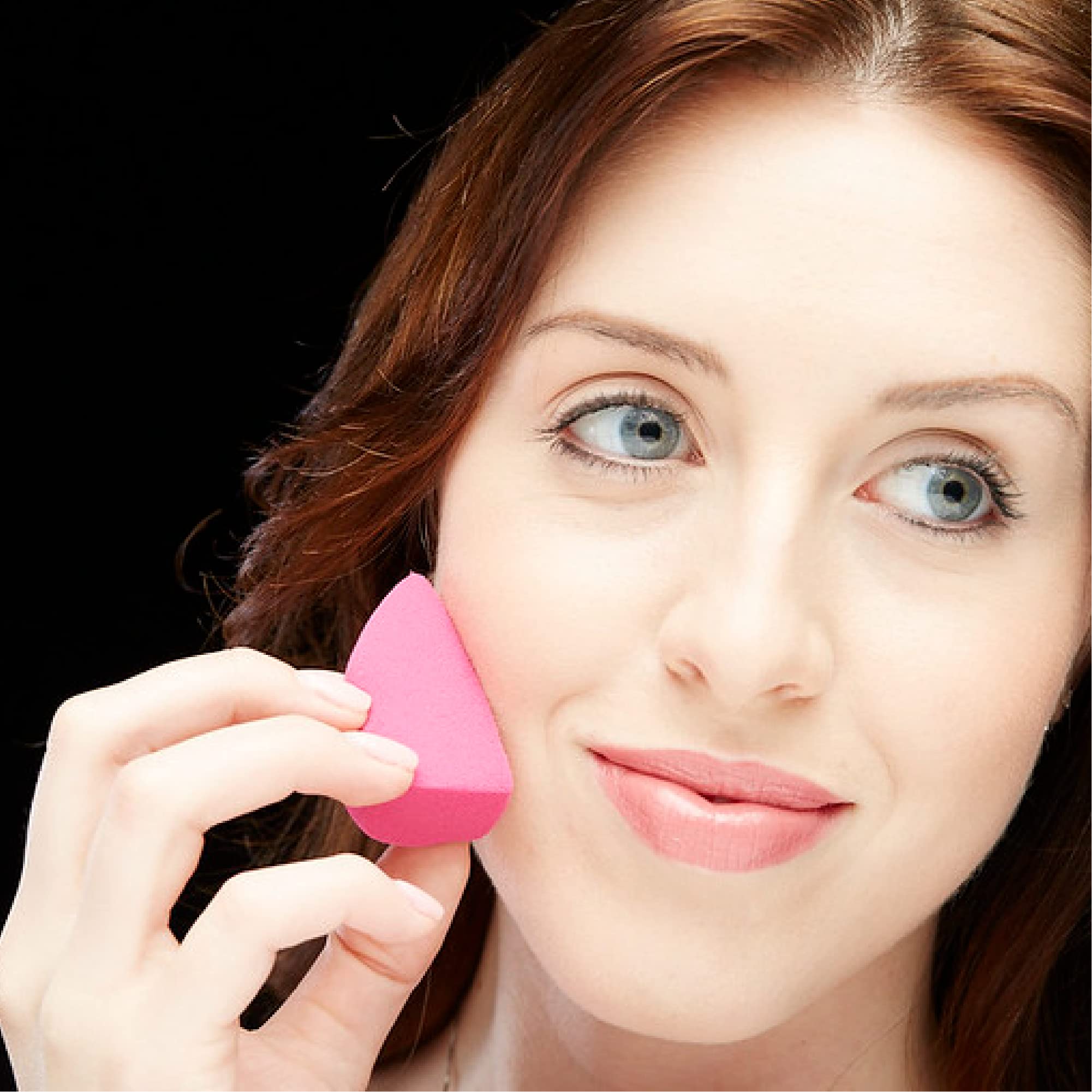 Sigma Beauty | 3Dhd Blender | Beauty Blending Sponge | Makeup Application | Angled Edges | Pink