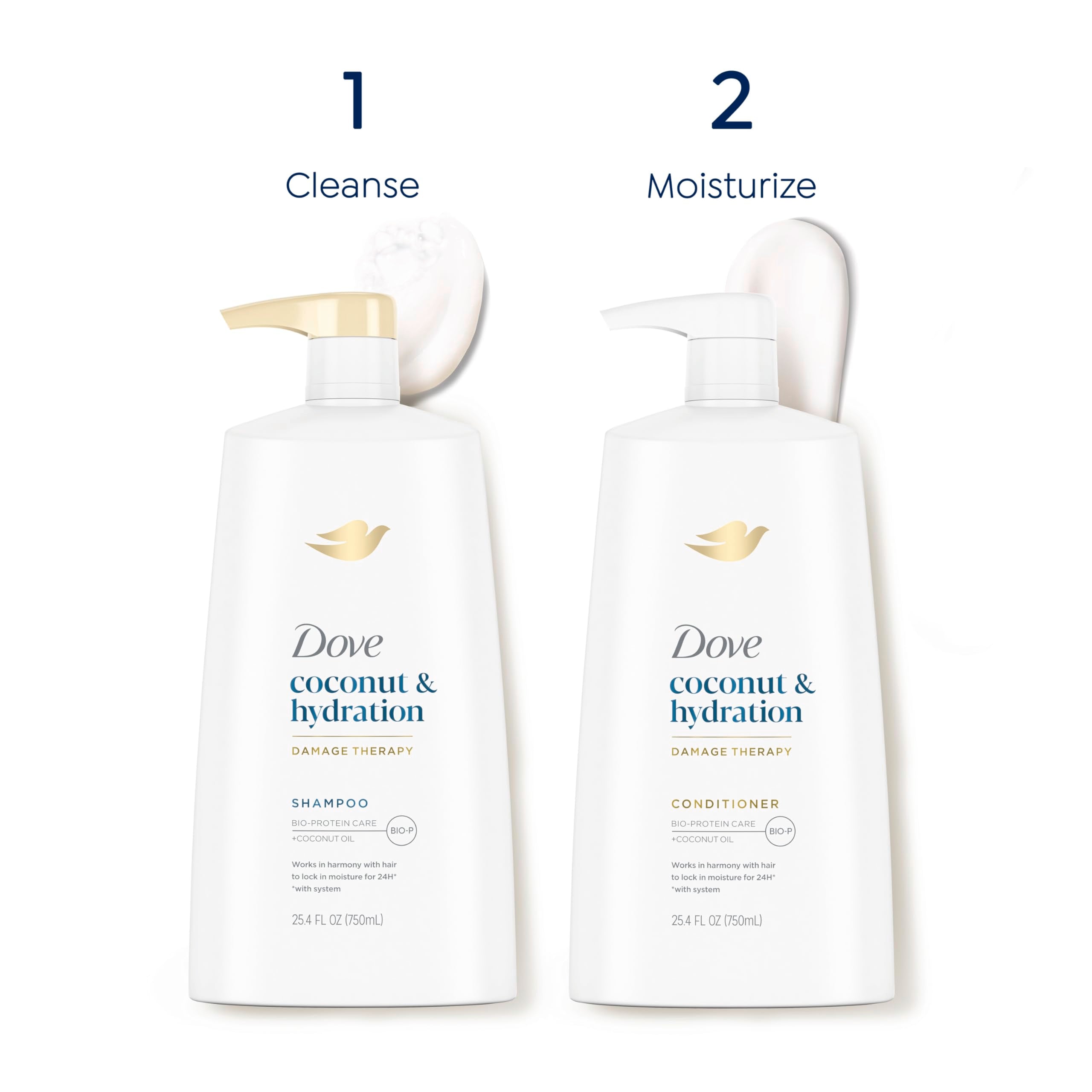 Dove Nourishing Secrets Conditioner with Pump Fresh Coconut 25.4 oz