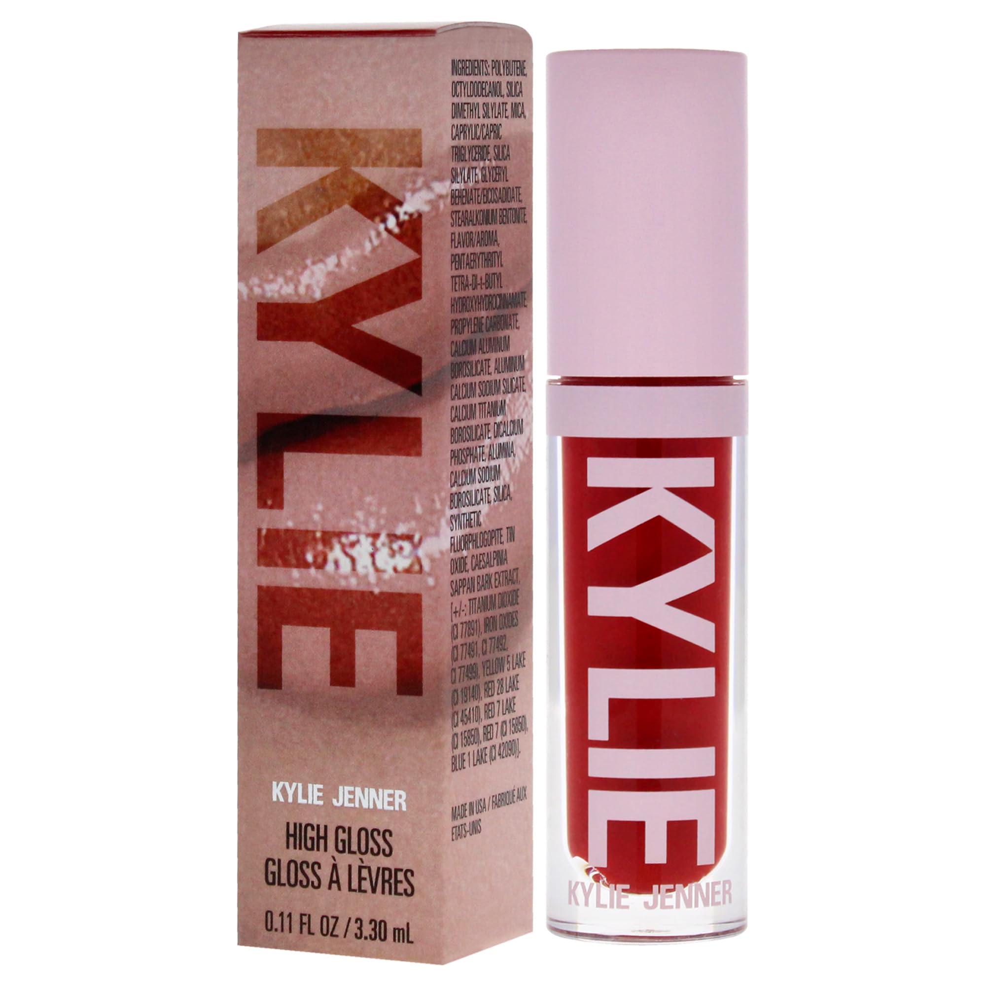 Kylie Cosmetics High Gloss - 402 Mary Jo K for Women - 0.11 oz Lip Gloss