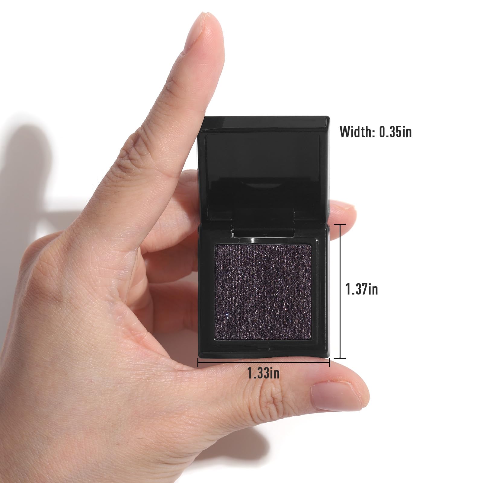 UCANBE Saturn Single Eyeshadow Palette, Highly Pigmented Glitter Eye Shadow Powder, Professional Long-Lasting Waterproof Makeup Palette