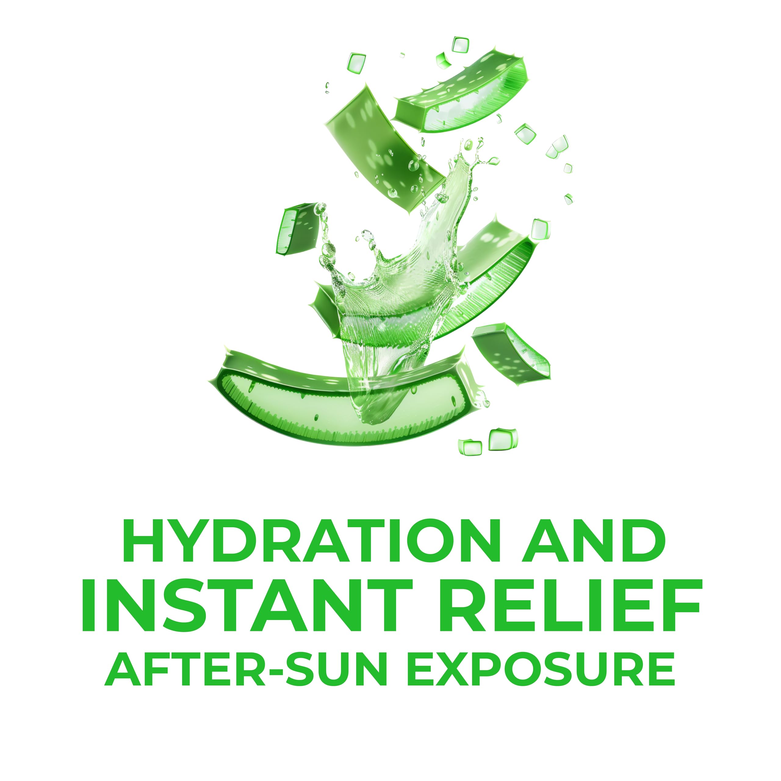 Bioland Aloe Vera Gel - Sunburn Relief and Soothing Moisturizer for Face and Body - All Skin Types - 10.14 fl oz (300mL)