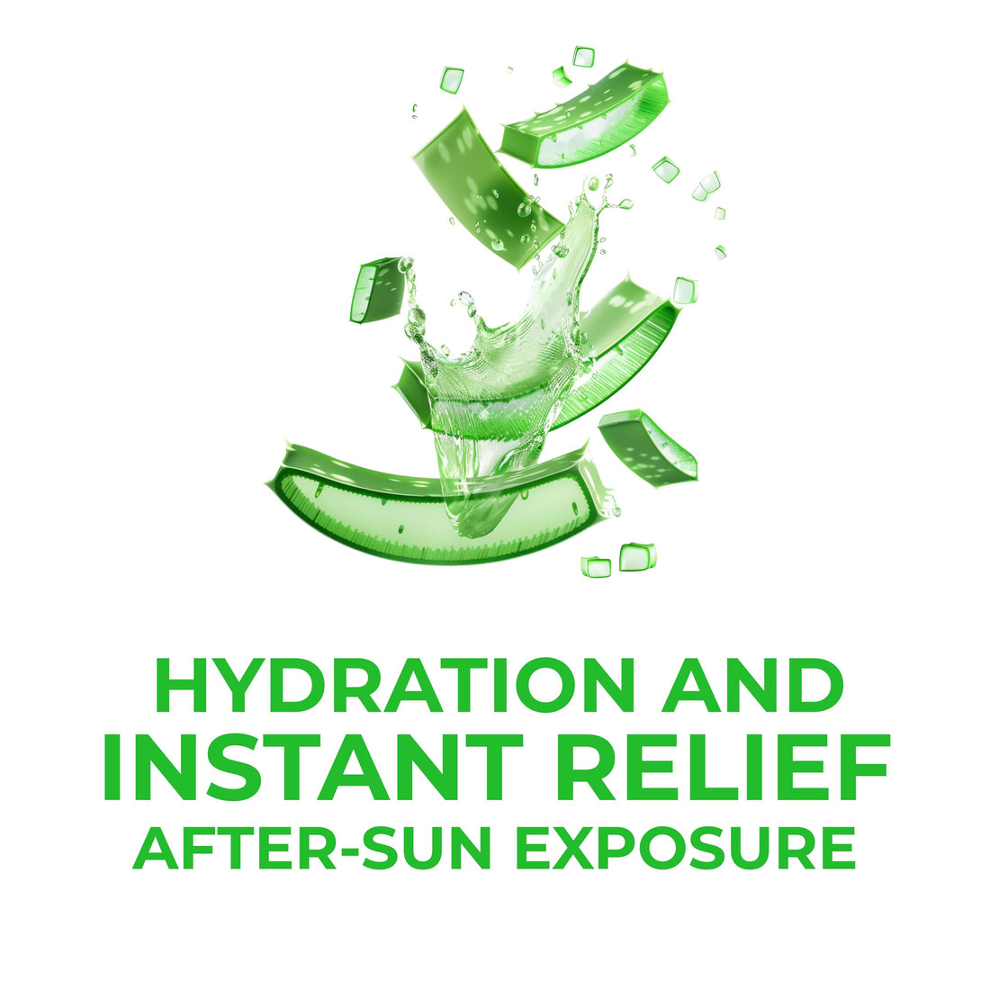 Bioland Aloe Vera Gel - Sunburn Relief and Soothing Moisturizer for Face and Body - All Skin Types - 10.14 fl oz (300mL)