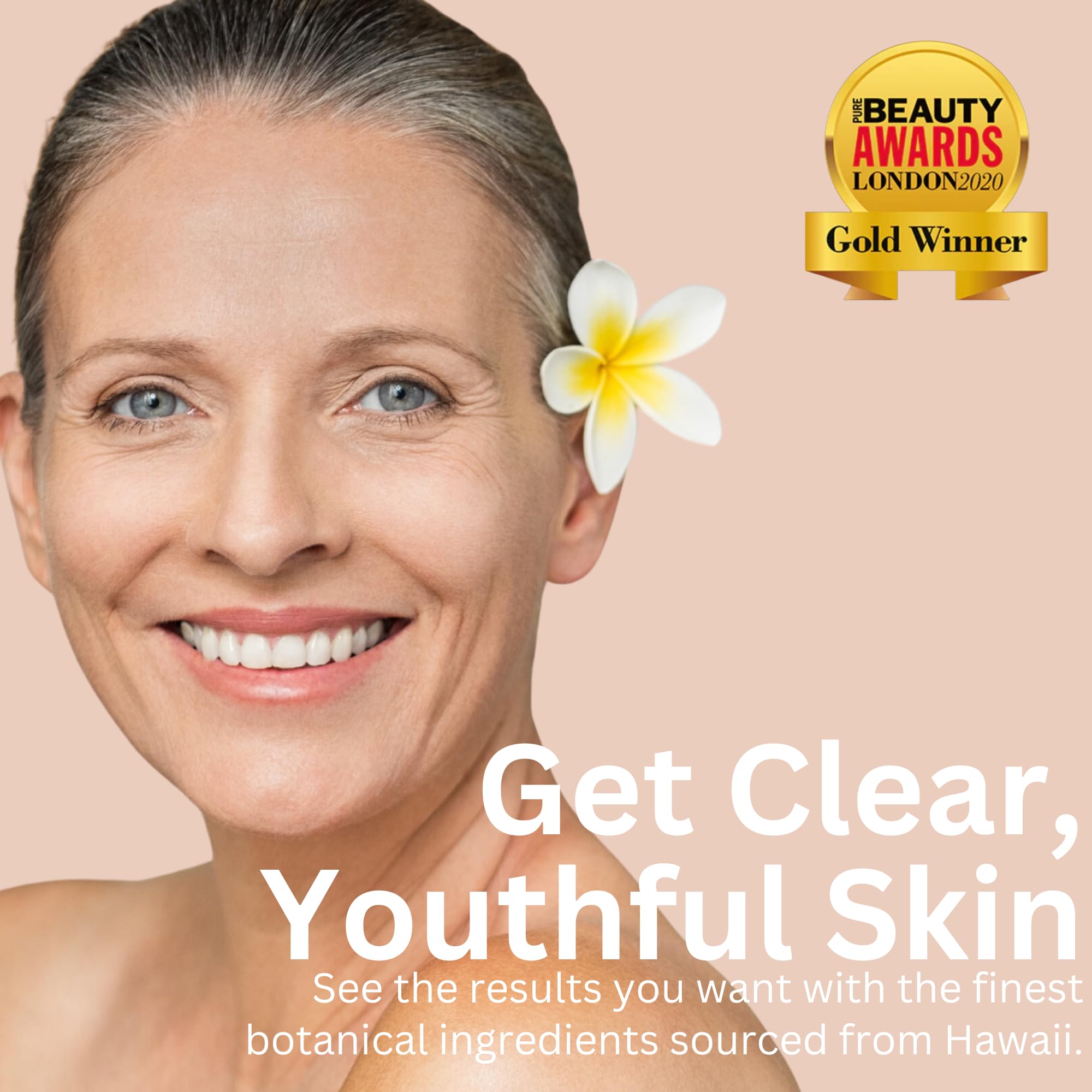 Eavara's Anti-Aging Botanical Facial Cleanser | Natural Skin Care | Organic Green Tea | Organic Tamanu Oil | Vitamin E | Organic Coconut Oil