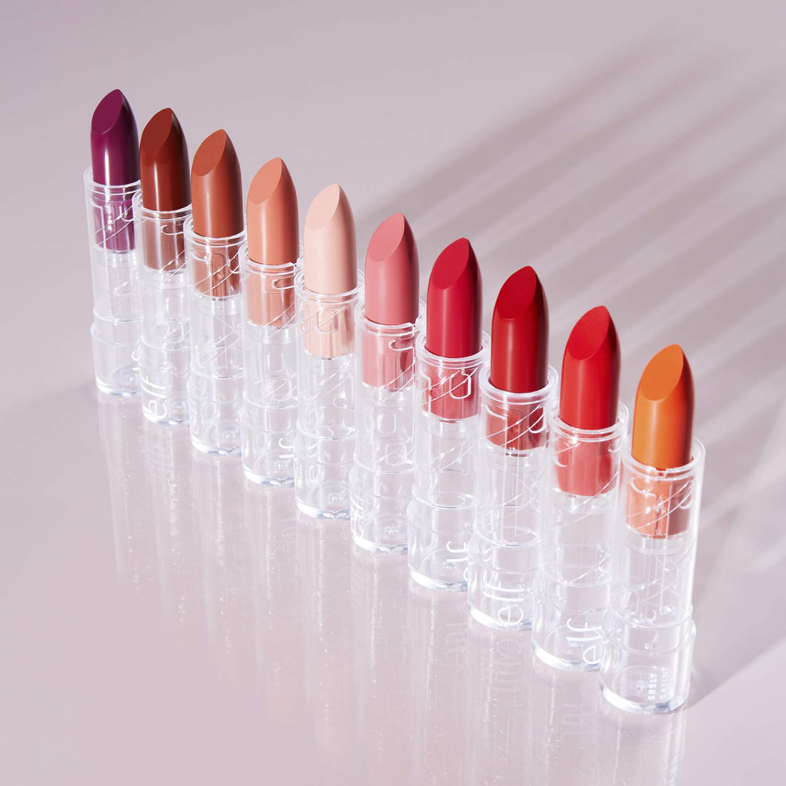 e.l.f. SRSLY Satin Lipstick, Silky, Smooth, Pigmented, Long Lasting, Provides Intense Color Payoff, Pepper, 10 Shades, Easy To Apply, 0.12 Oz