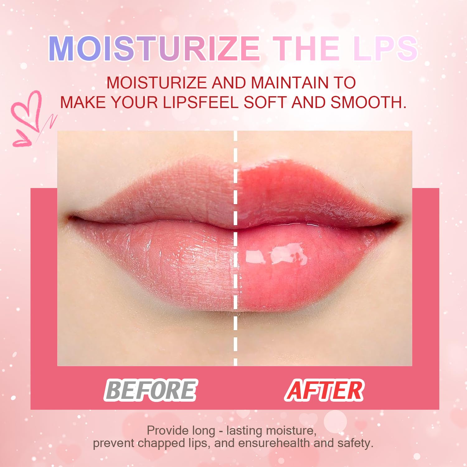 YU KUI LX 6 Colors Lip Gloss Set, Clear Lip Gloss and Glow Lip Oil for Woman, Moisturizing and Hydrating Lip Gloss Pack, Non-sticky Fat Oil Lipgloss