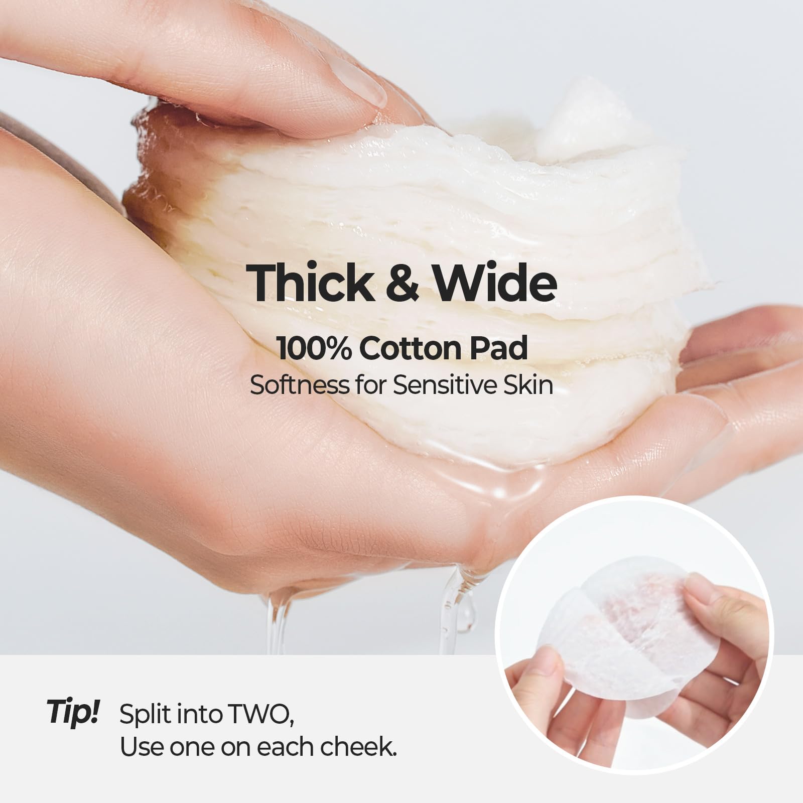 SKINFOOD Carrot Carotene Calming Water Pad 250g (8.81 oz.) 60 Sheets- Redness Relief Soothing Facial Toner Pads for Sensitive Skin, Cruelty Free